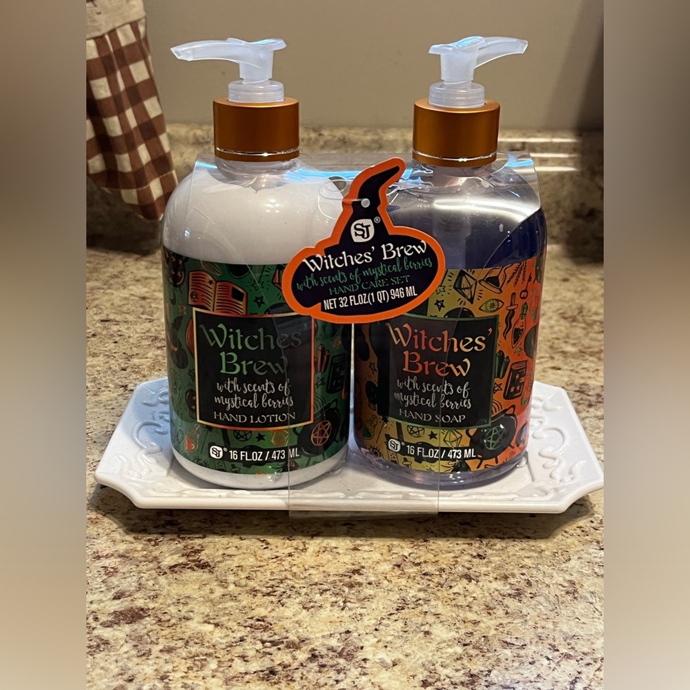 Witches’ Brew With Scents Of Mystical Berries Hand Soap & Hand Lotion 16oz each